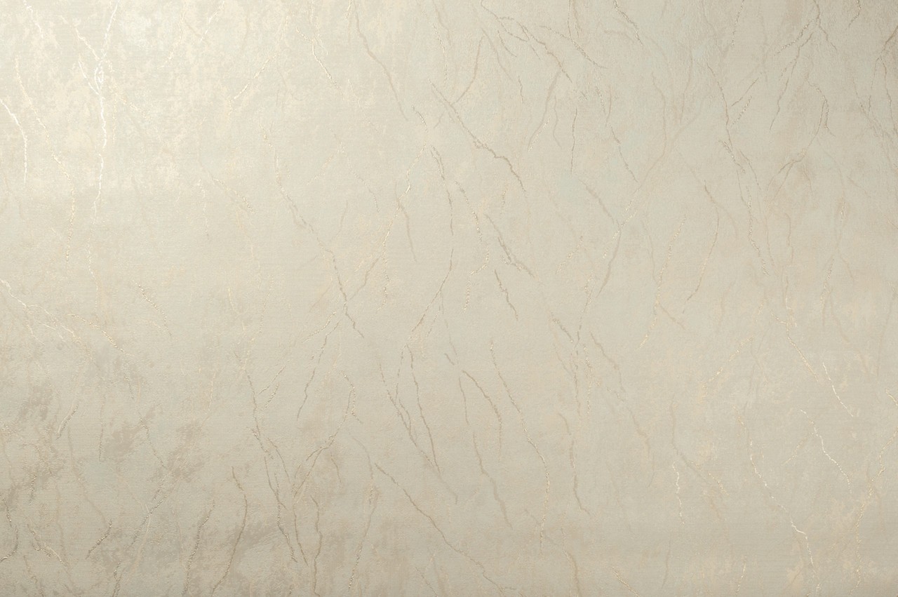 Hot Embossed wallpaper on Non-Woven Base Vinil Arona TFSH7-1279 White-Gold 10,05 x 1,06 m