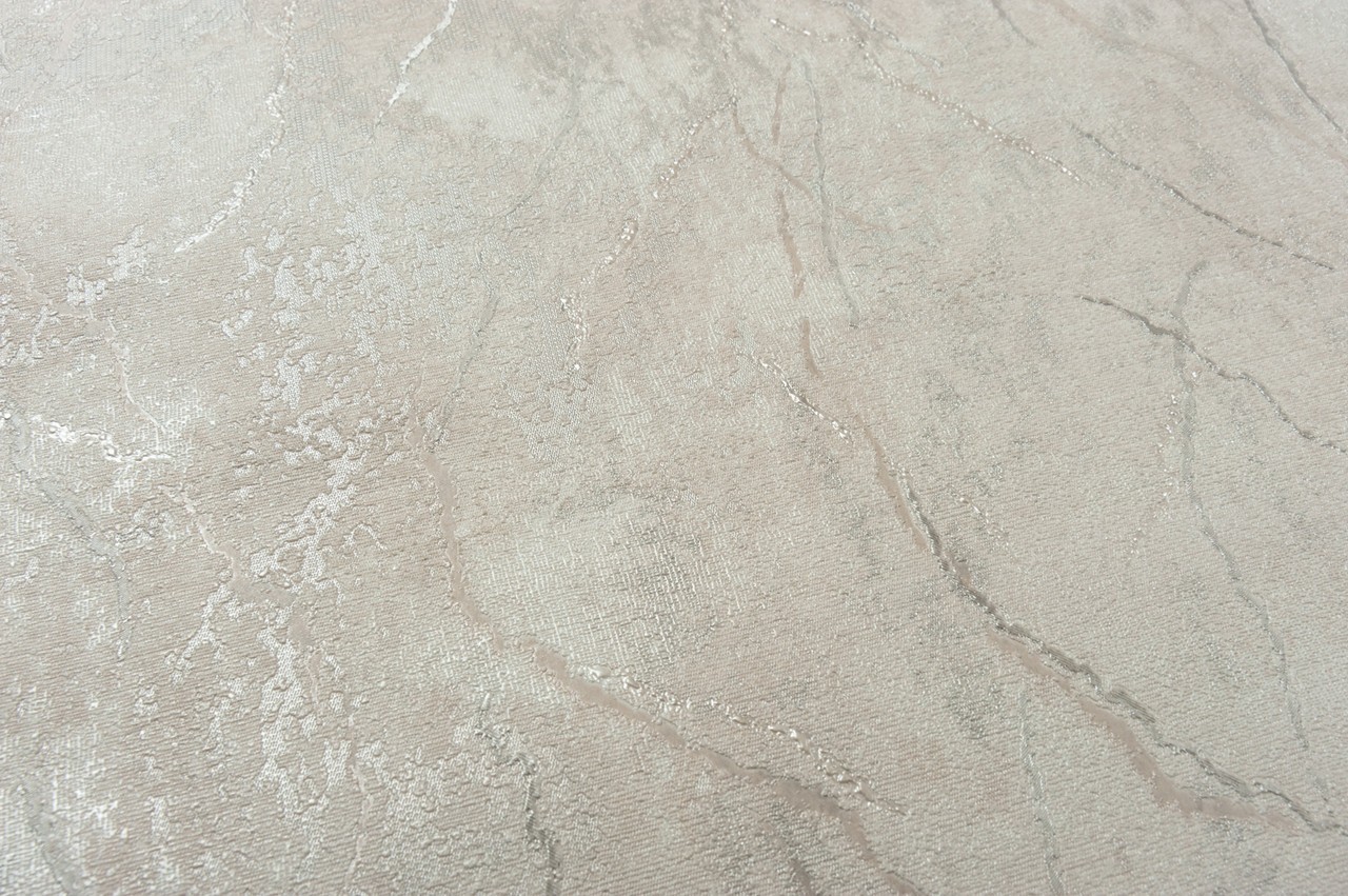 Hot Embossed wallpaper on Non-Woven Base Vinil Arona TFSH4-1279 Silver-Brown 10,05 x 1,06 m