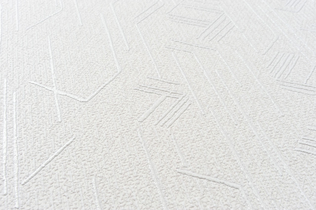 Vinyl Foam wallpaper on non-woven base Vinil Shamani  DHS-1478/3 White 10,05 x 1,06 m