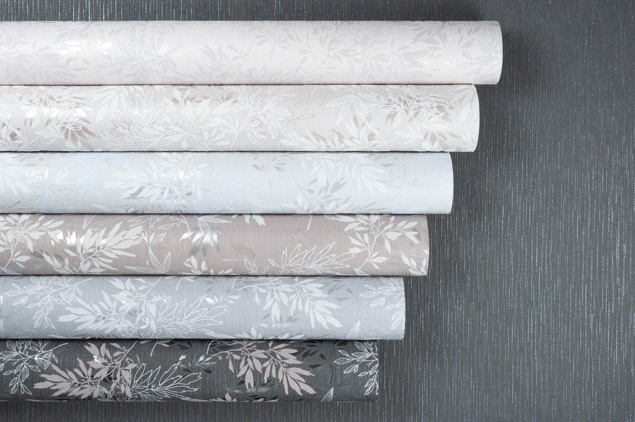 Vinyl Foam wallpaper on non-woven base Vinil Cashmere  DHS-1581/2 Warm-Beige 10,05 x 1,06 m