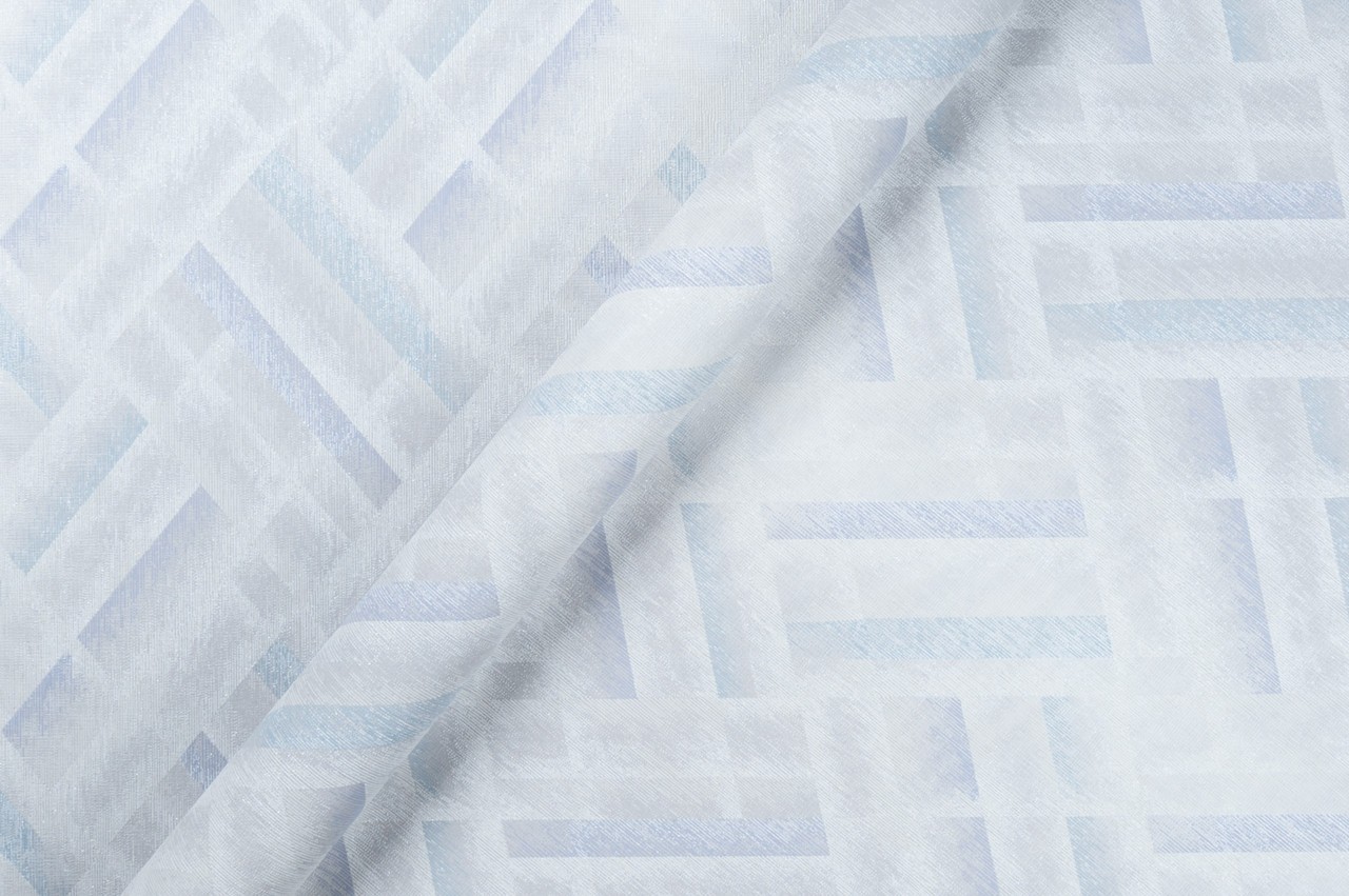 Vinyl Foam wallpaper on non-woven base Vinil Shirley  DHS-1583/2 Gray-blue 10,05 x 1,06 m