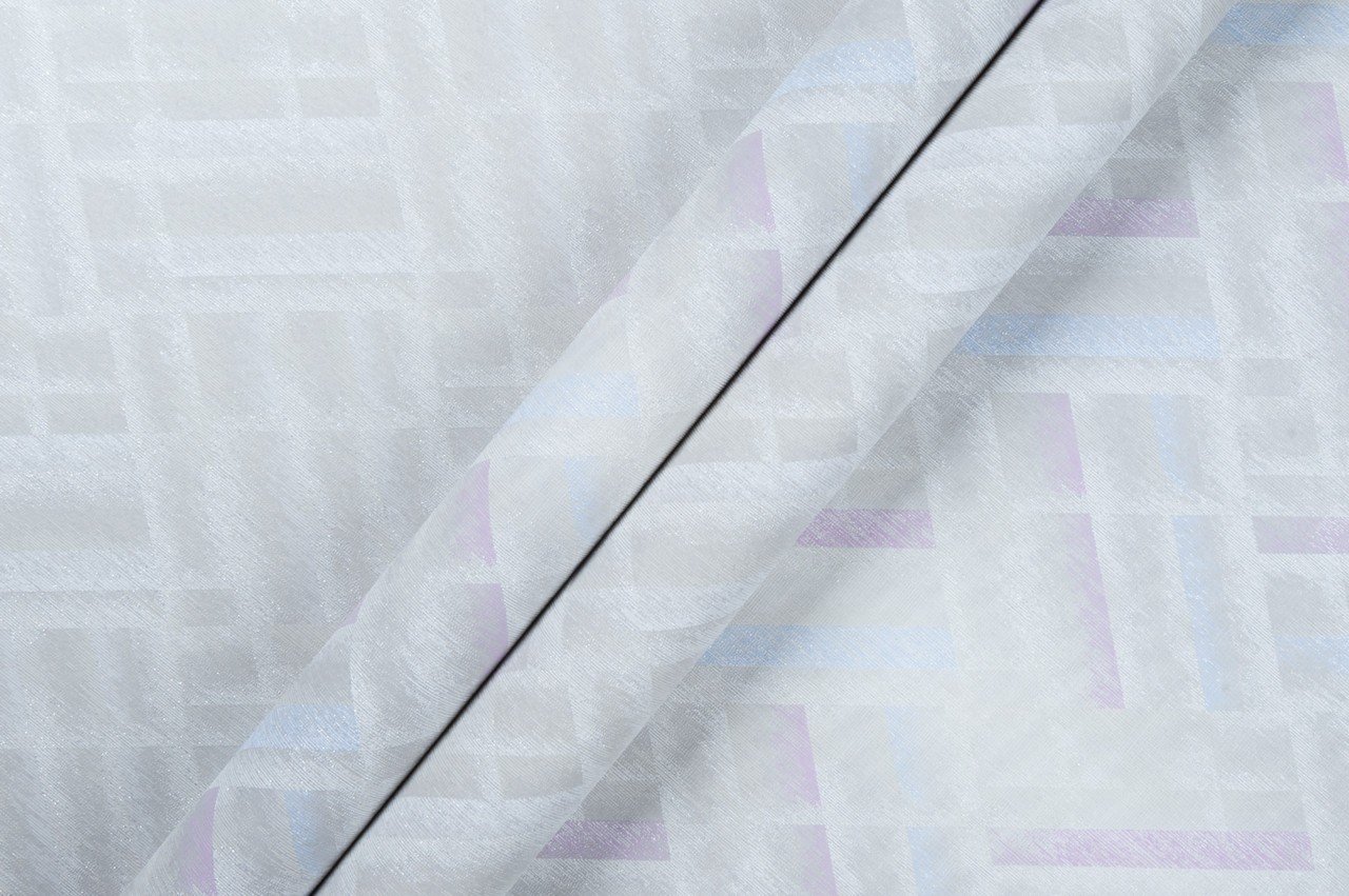 Vinyl Foam wallpaper on non-woven base Vinil Shirley  DHS-1583/1 Light Gray-Crimson 10,05 x 1,06 m