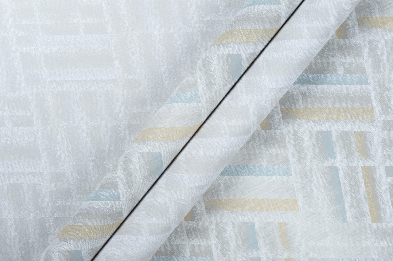 Vinyl Foam wallpaper on non-woven base Vinil Shirley  DHS-1583/3 Gray-Yellow 10,05 x 1,06 m