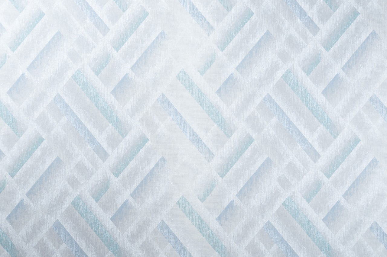 Vinyl Foam wallpaper on non-woven base Vinil Shirley  DHS-1583/4 Gray-Turquoise 10,05 x 1,06 m