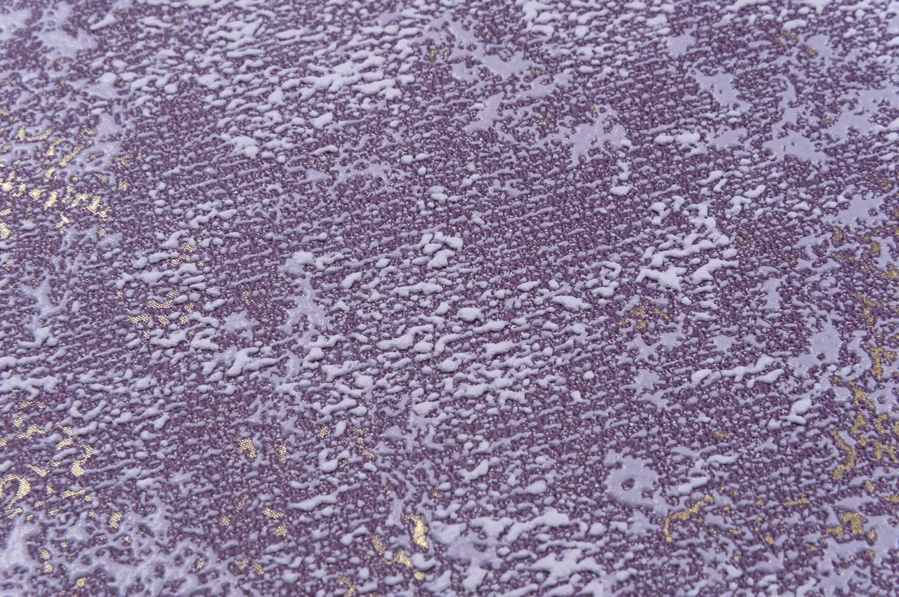 Vinyl Foam wallpaper on non-woven base Vinil Avery DHN-1500/6 Purple 10,05 x 1,06 m