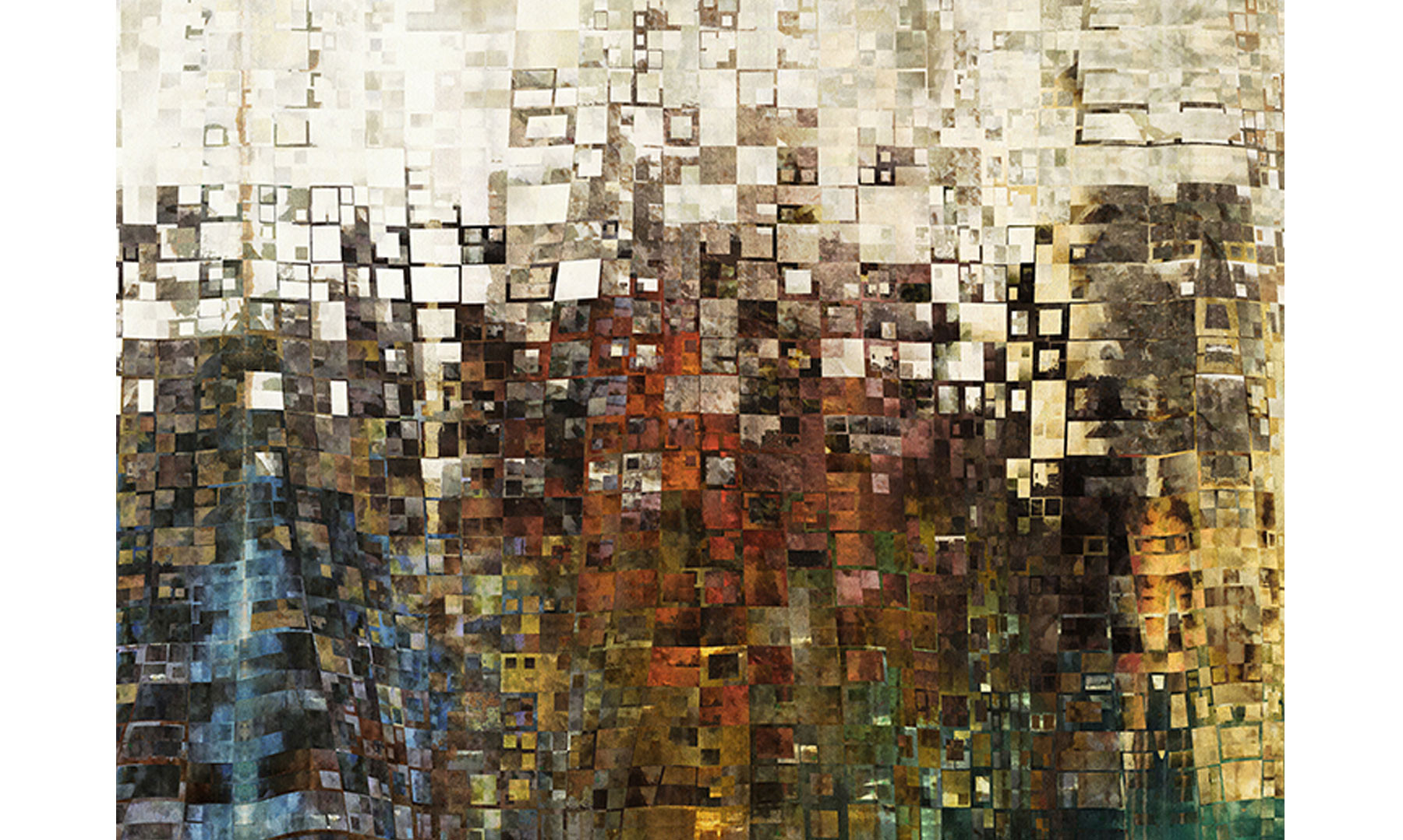 Wall Mural "Abstract dust" buy with delivery