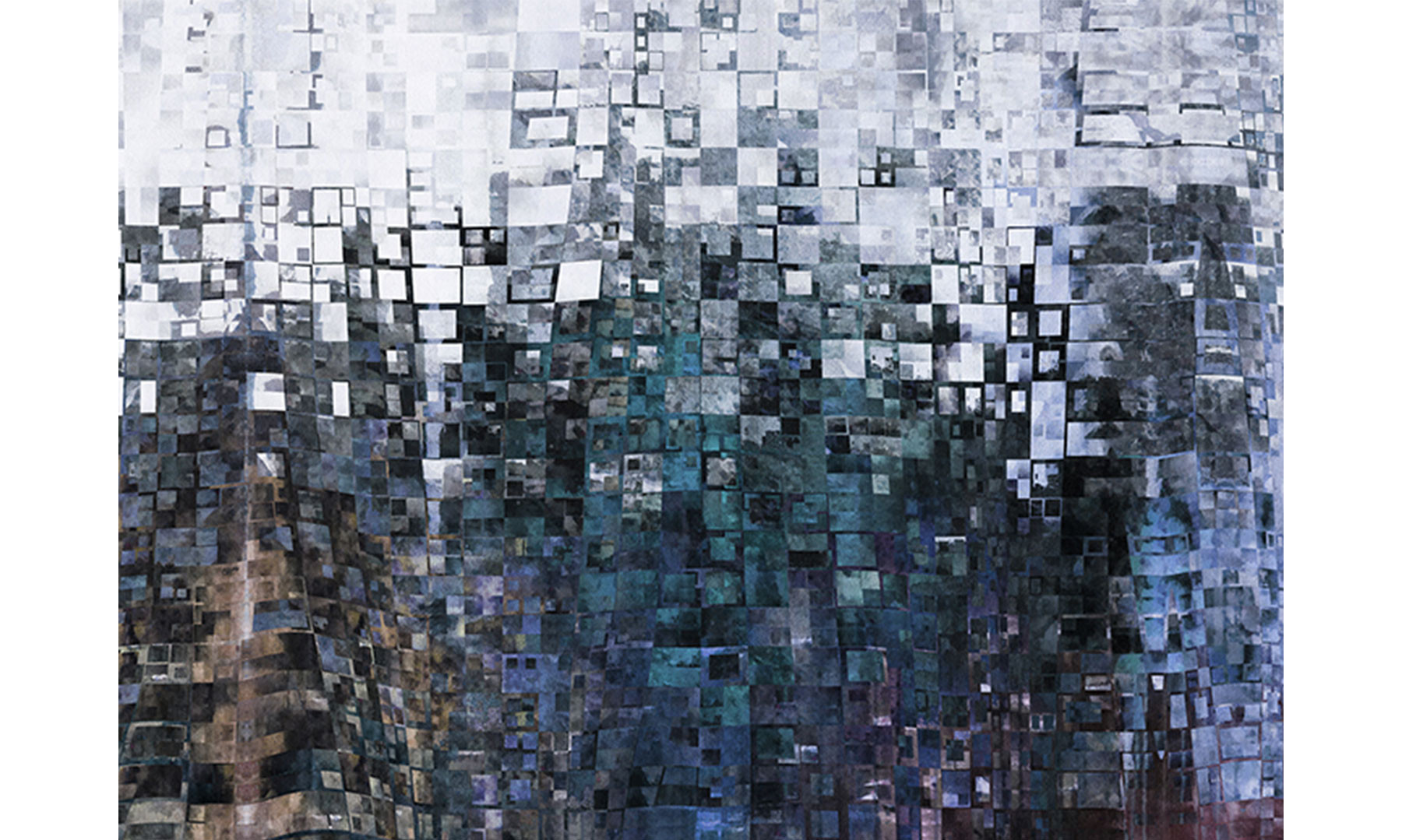 Wall Mural "Abstract dust" buy with delivery